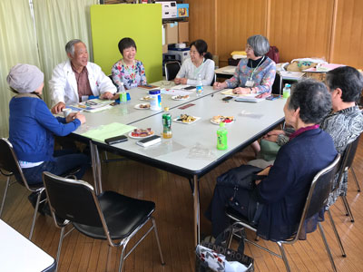 サロンの様子