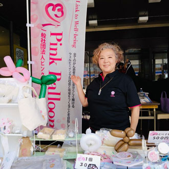 「あつぎ鮎まつり」でのブース出展の様子